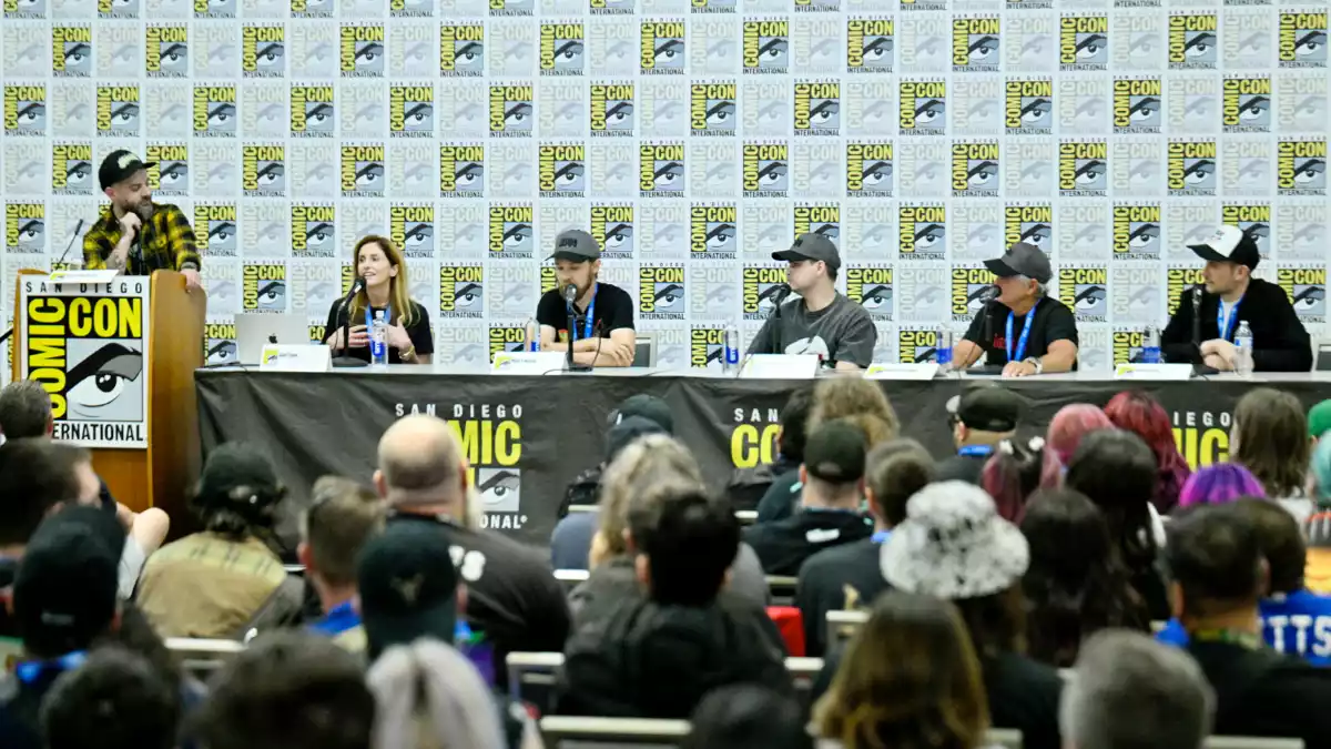 Panel at Comic Con