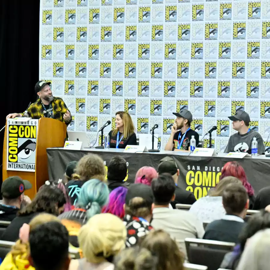 Panel at Comic Con