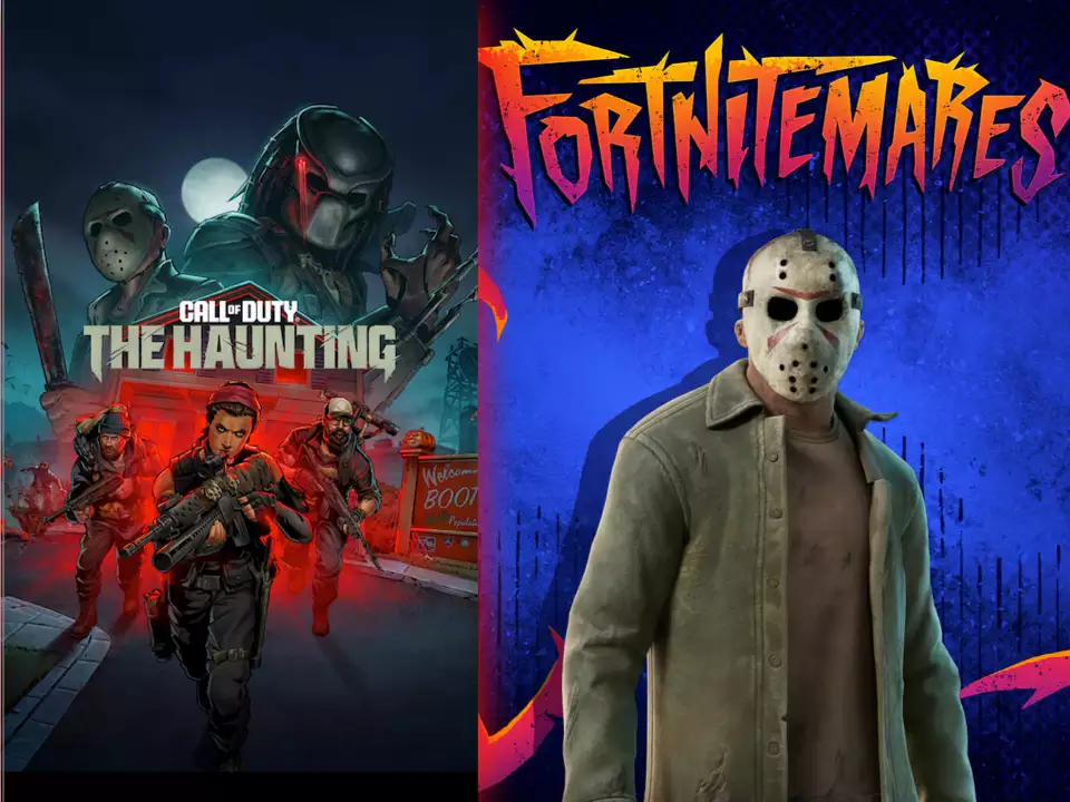 Artwork for Fortnite and Call of Duty games