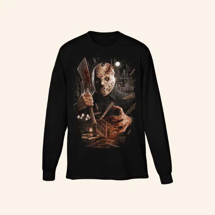 Friday the 13th: The Game - Part 4 Jason Long Sleeve T-Shirt