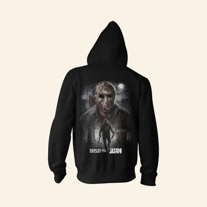 Gutter Garbs: Bloody Jason X Dead By Daylight Hoodie