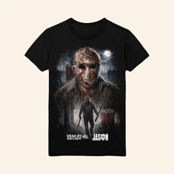 Gutter Garbs: Bloody Jason X Dead By Daylight T-Shirt