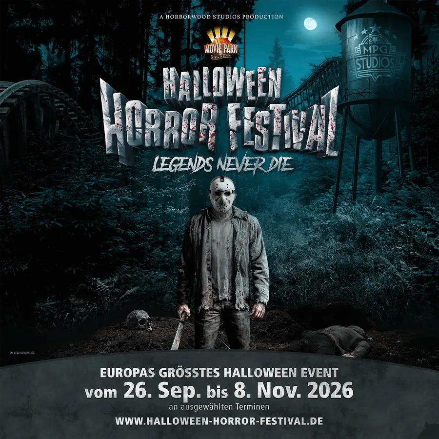 Halloween Horror Festival key visual at Movie Park Germany